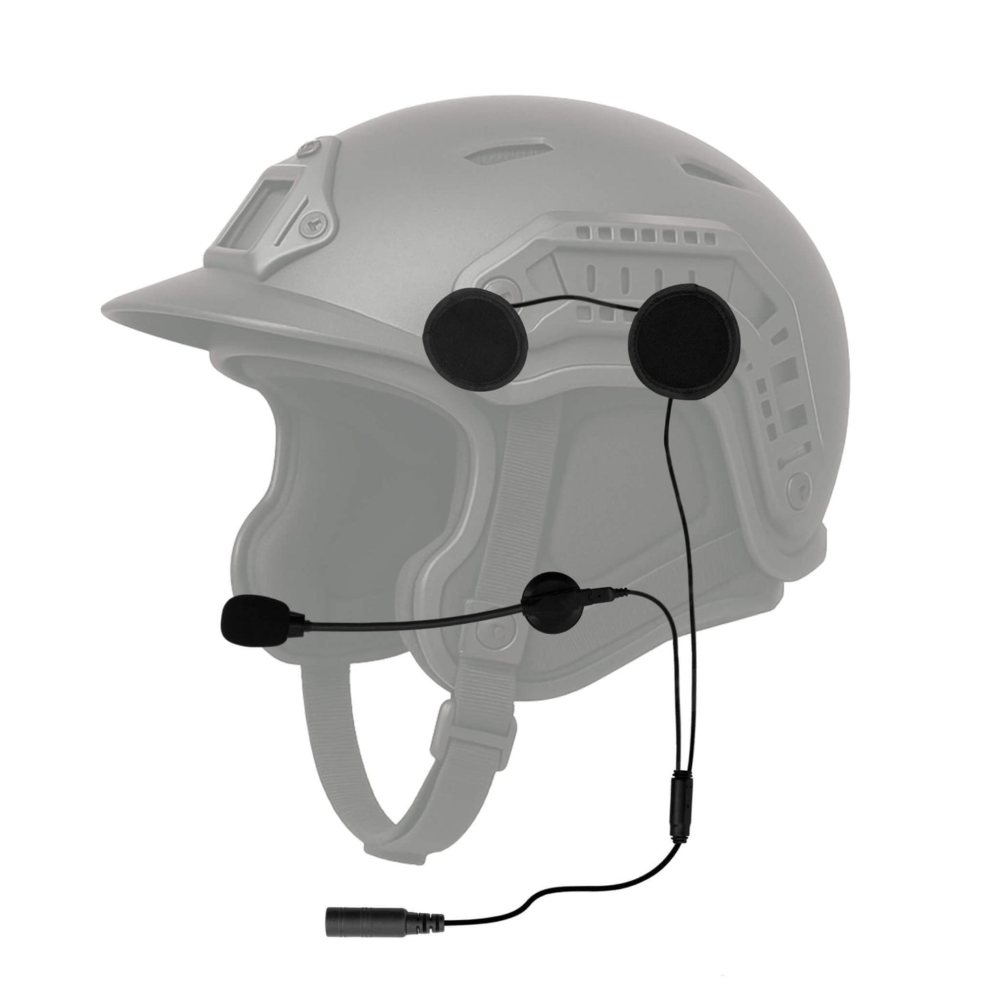 In Helmet & Push To Talk Kit - Quick Disconnect (Hirose): Harris/Tait TP3000/7110/7100/8000/9000 Series