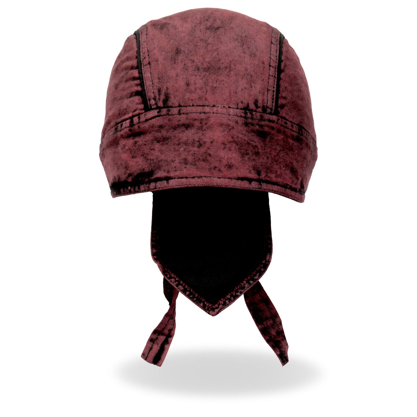 Hot Leathers Rust Dye Denim Lightweight Headwrap HWH1106