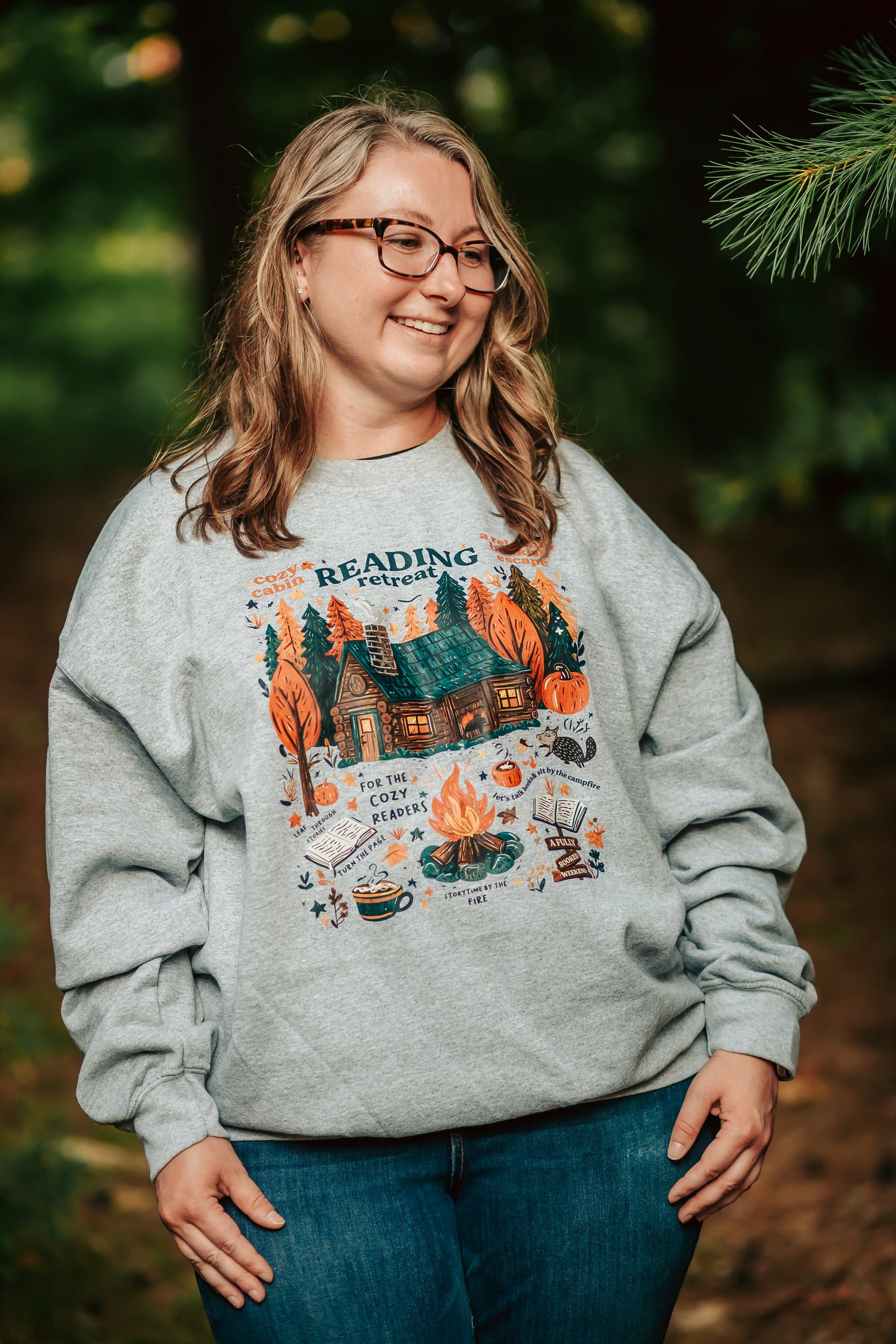 Reading Retreat Crewneck Sweatshirt