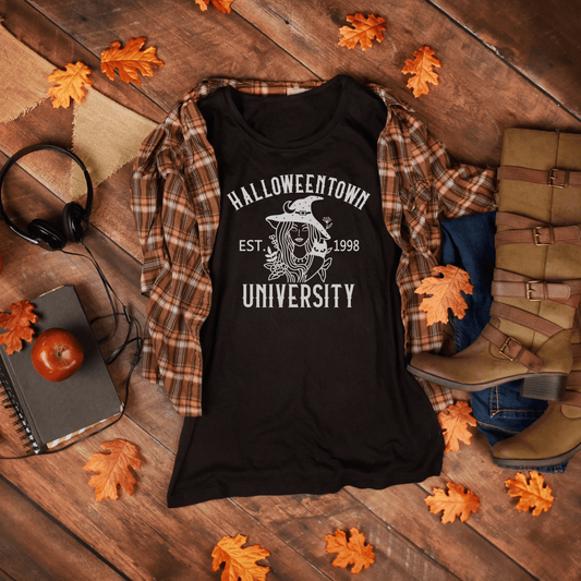 Halloweentown University T-Shirt (White Text)