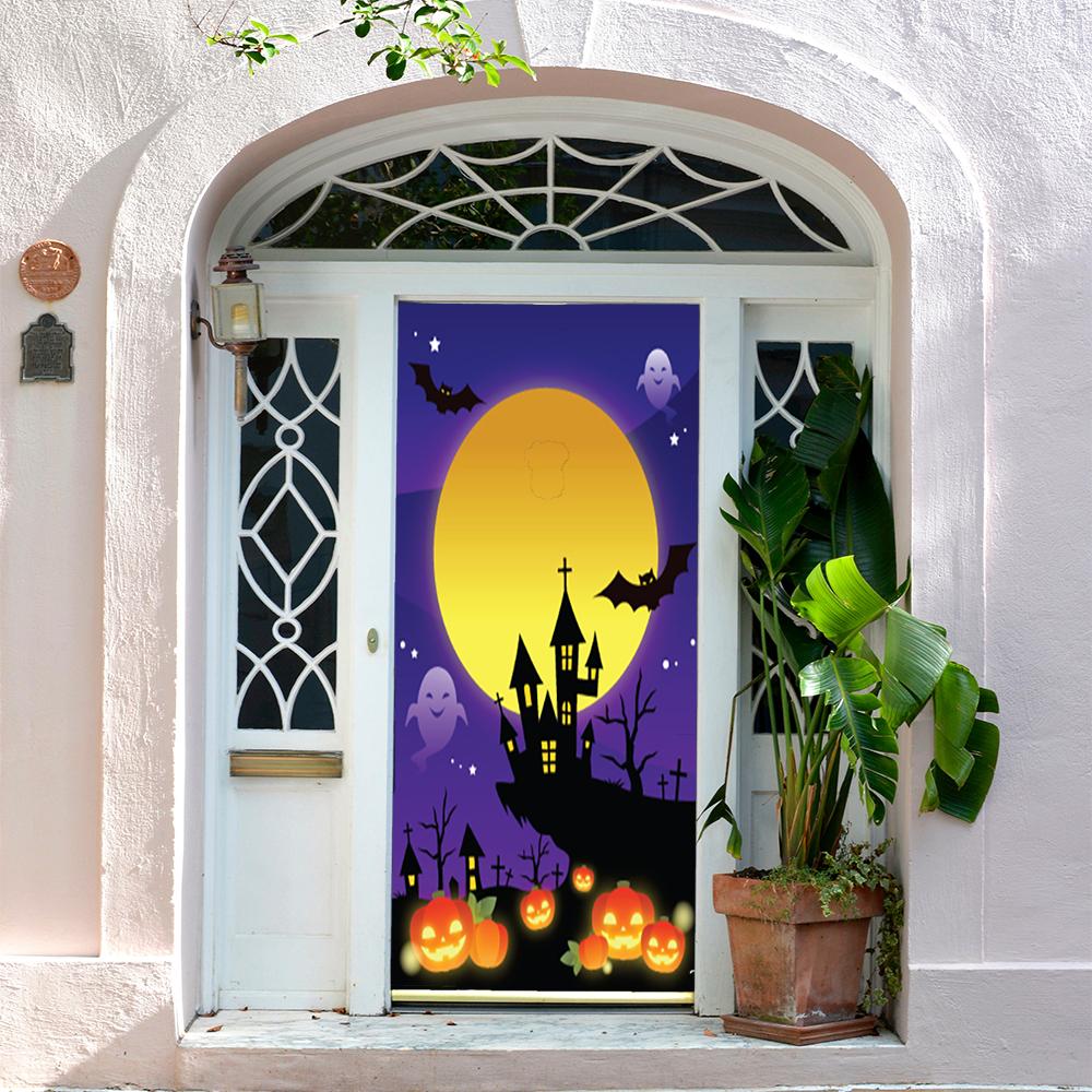 Full Moon Purple Background