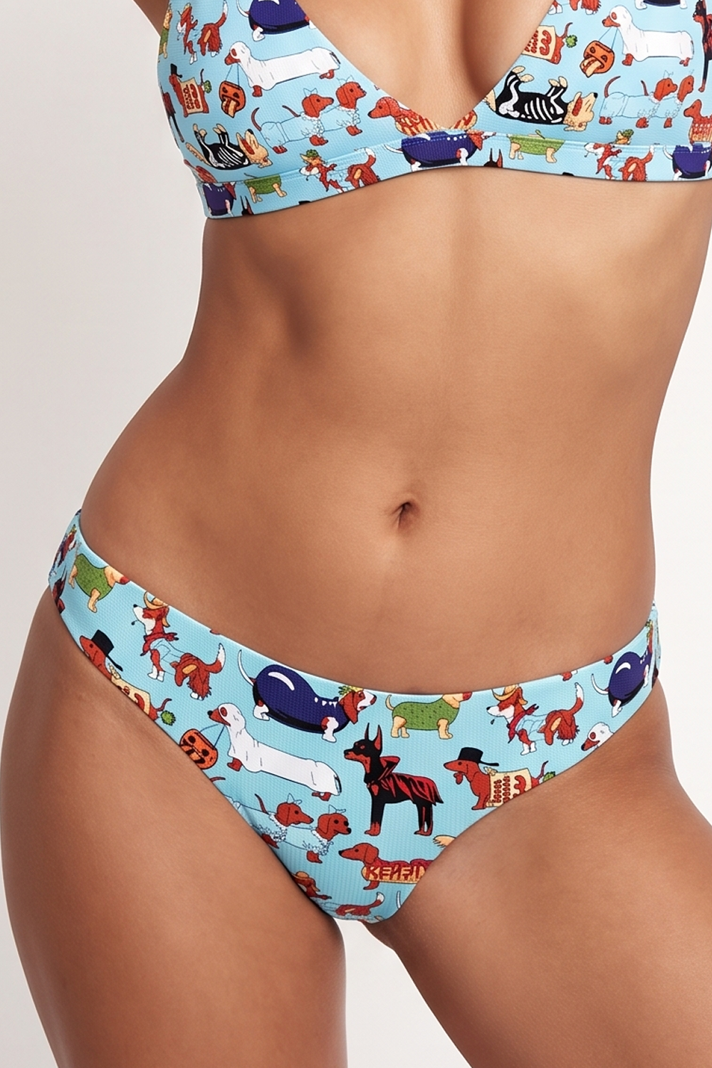The Halloweenies | Halloween Dogs Seamless Thong