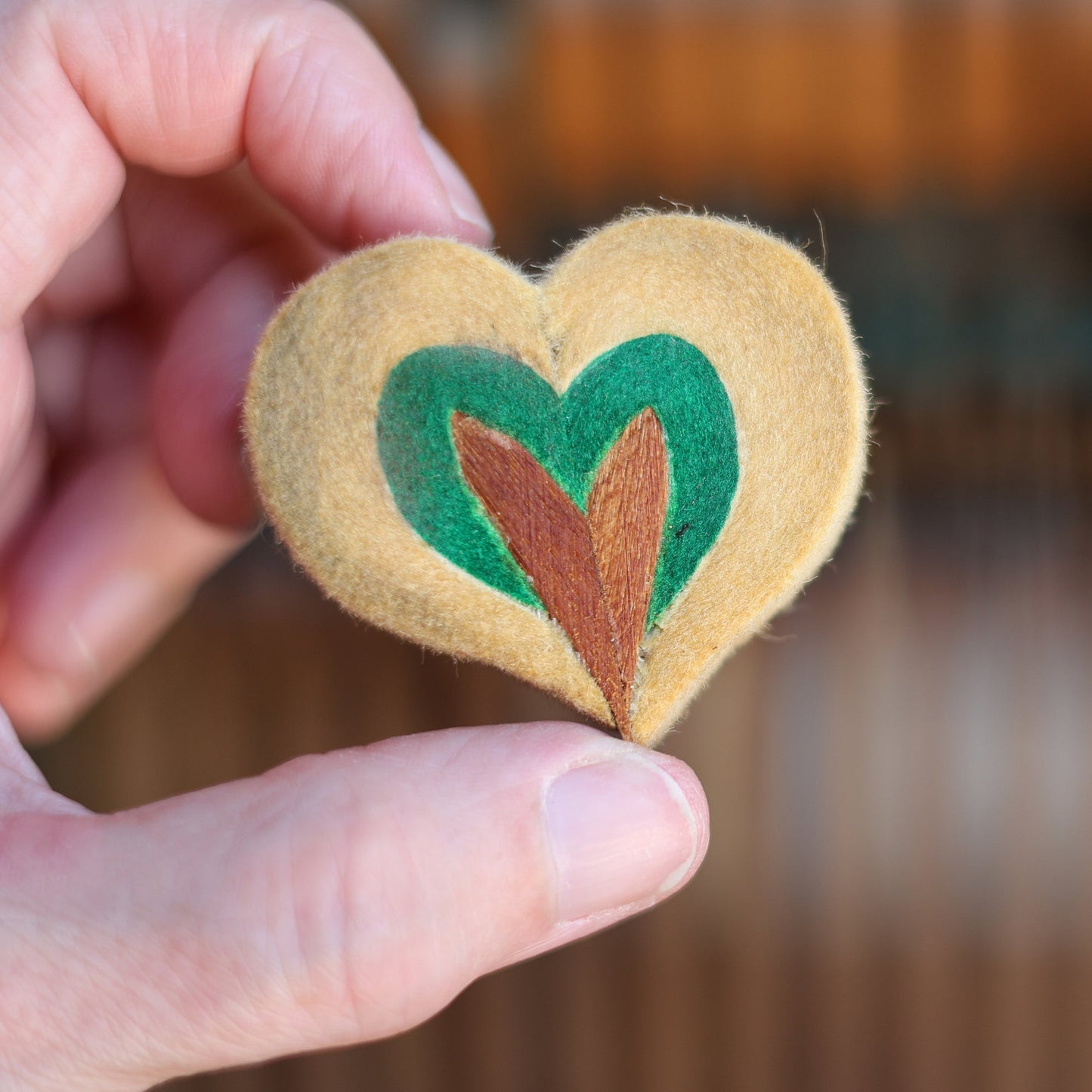 Reclaimed Piano Hammer Hearts