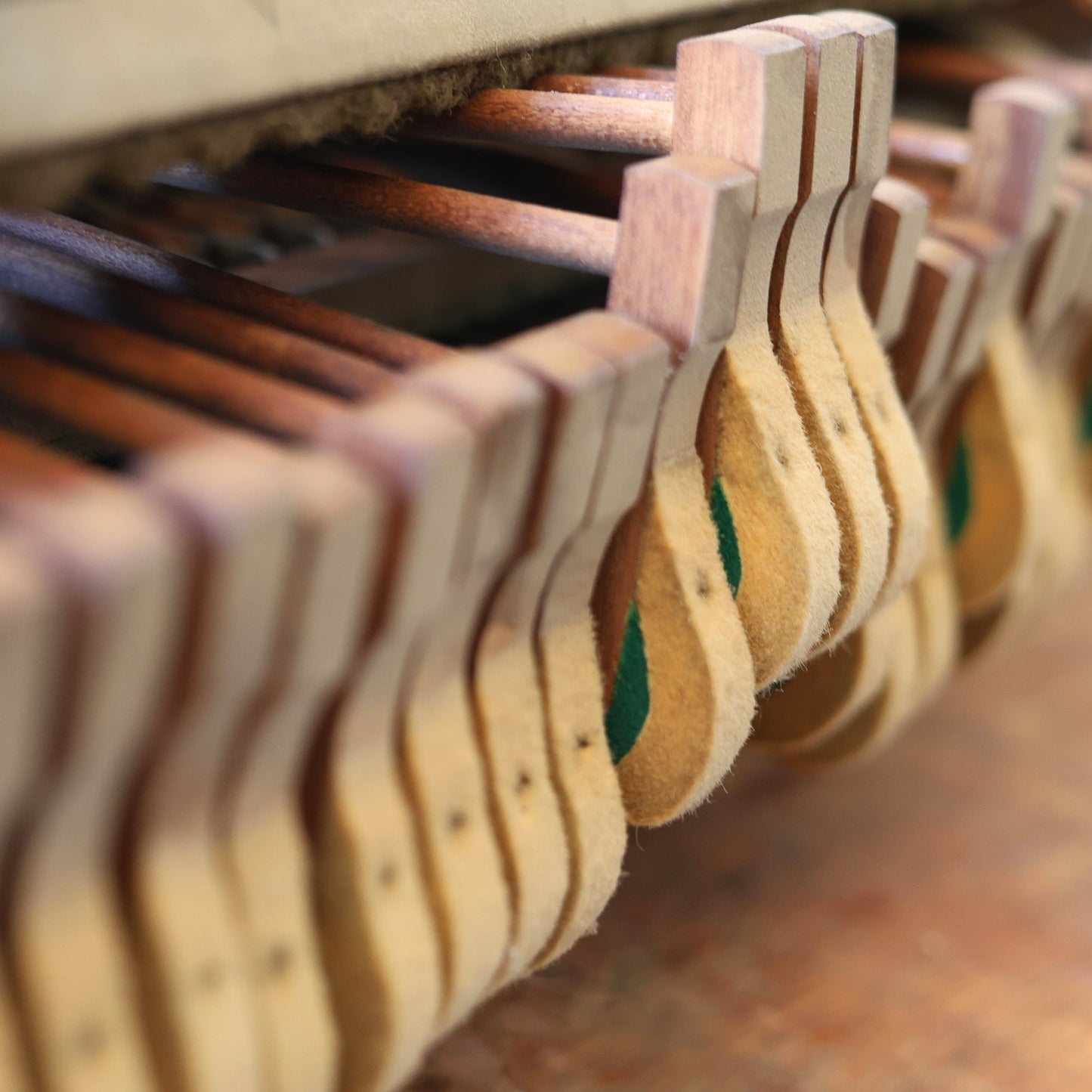 Reclaimed Piano Hammer Hearts