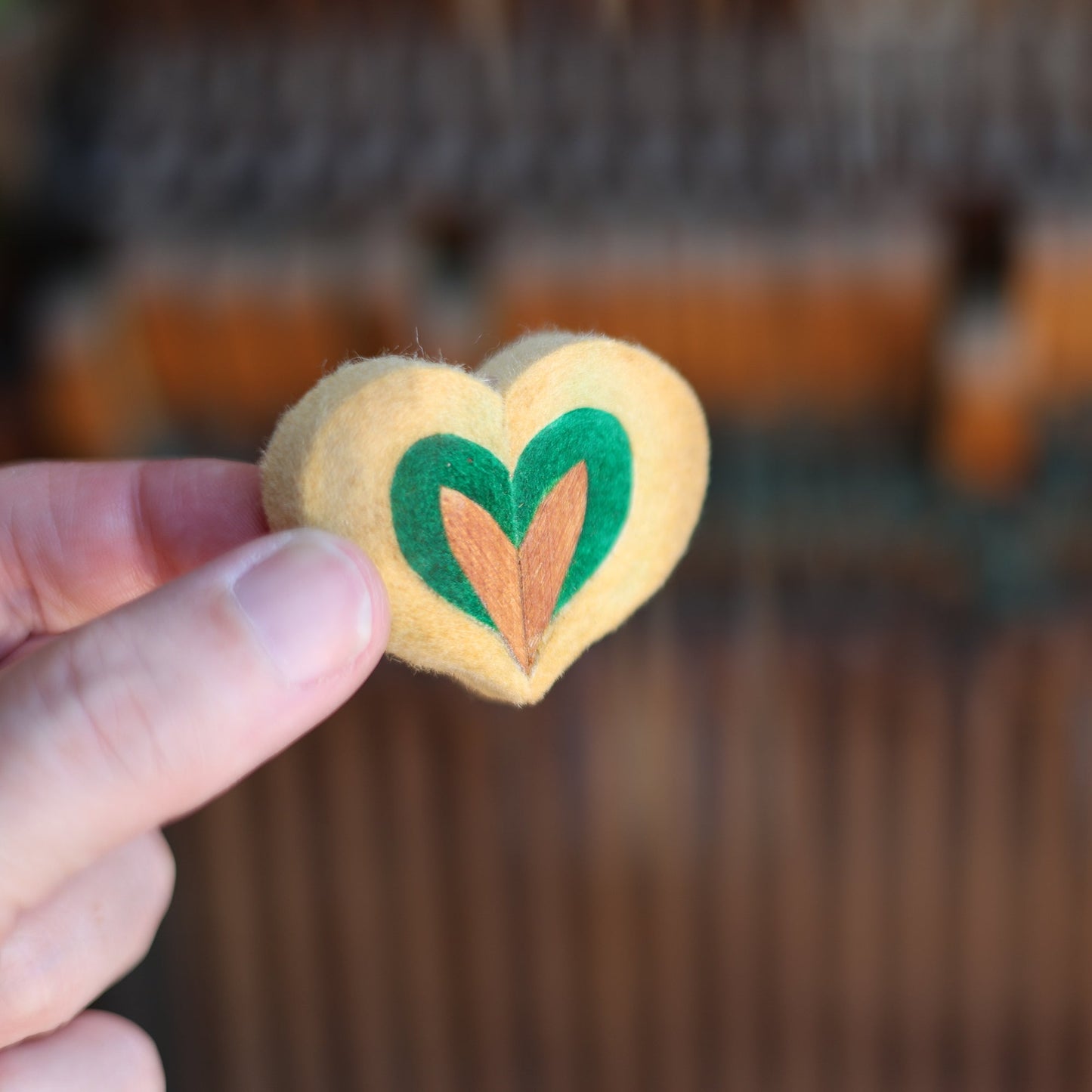 Reclaimed Piano Hammer Hearts