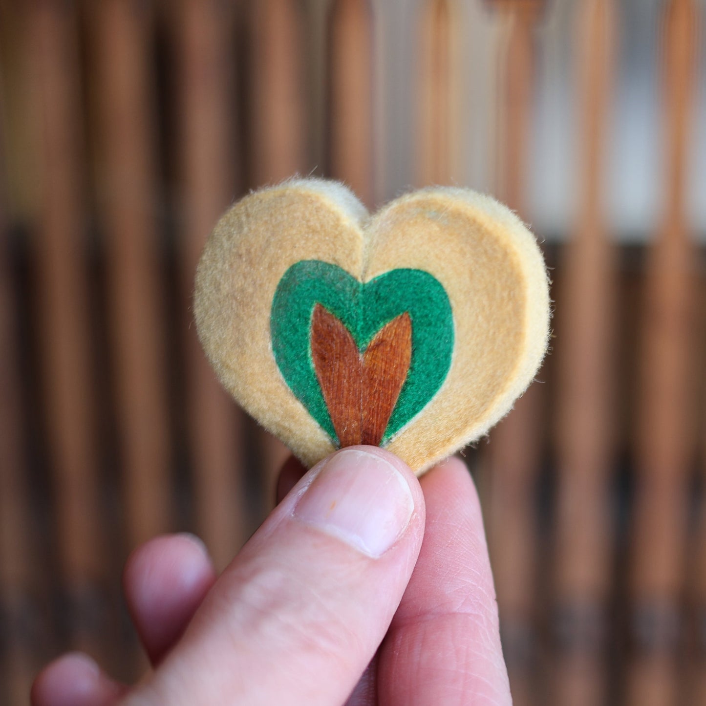 Reclaimed Piano Hammer Hearts