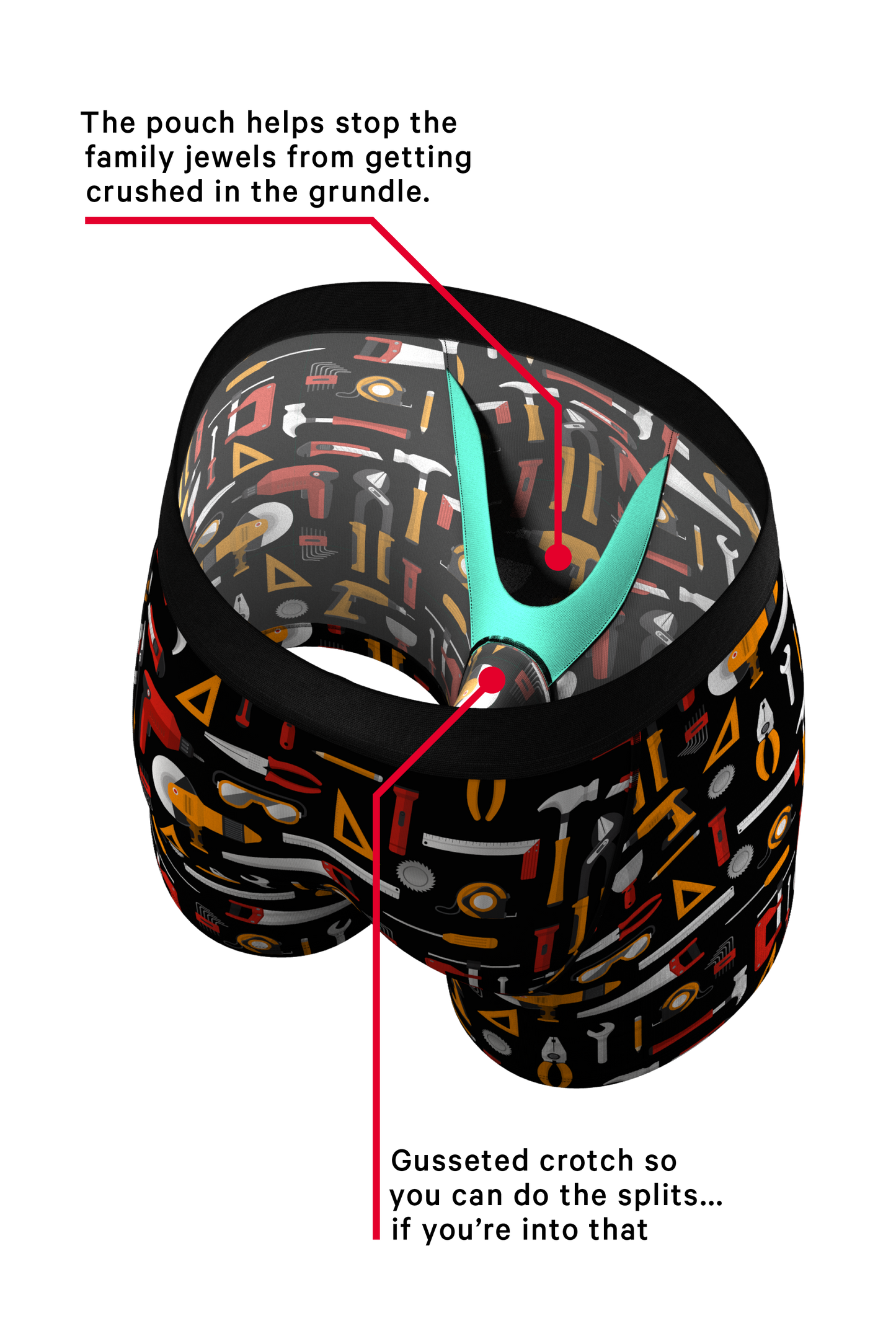 The Hammer Time | Father's Day Ball Hammock® Boxer Briefs