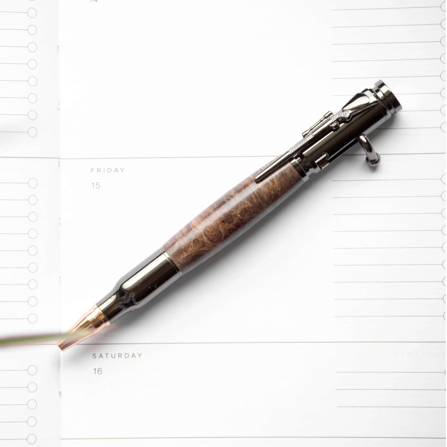 Bolt Action Wooden Pen