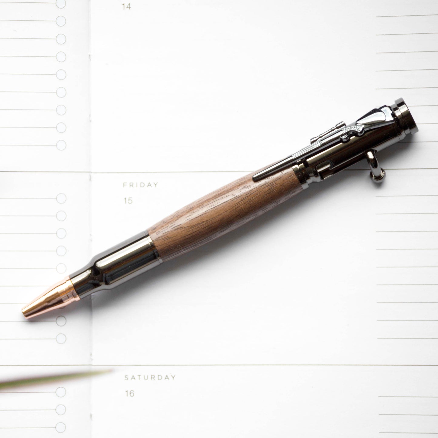 Bolt Action Wooden Pen
