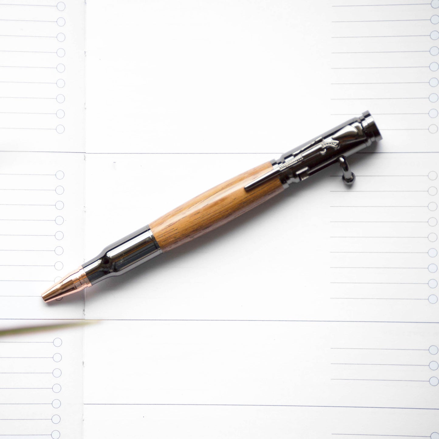 Bolt Action Wooden Pen
