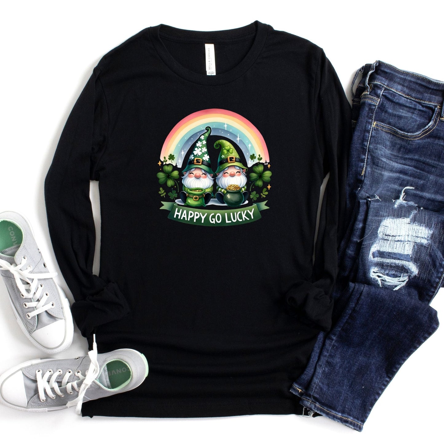 Happy Go Lucky Gnomes St. Patrick's Day T-Shirt