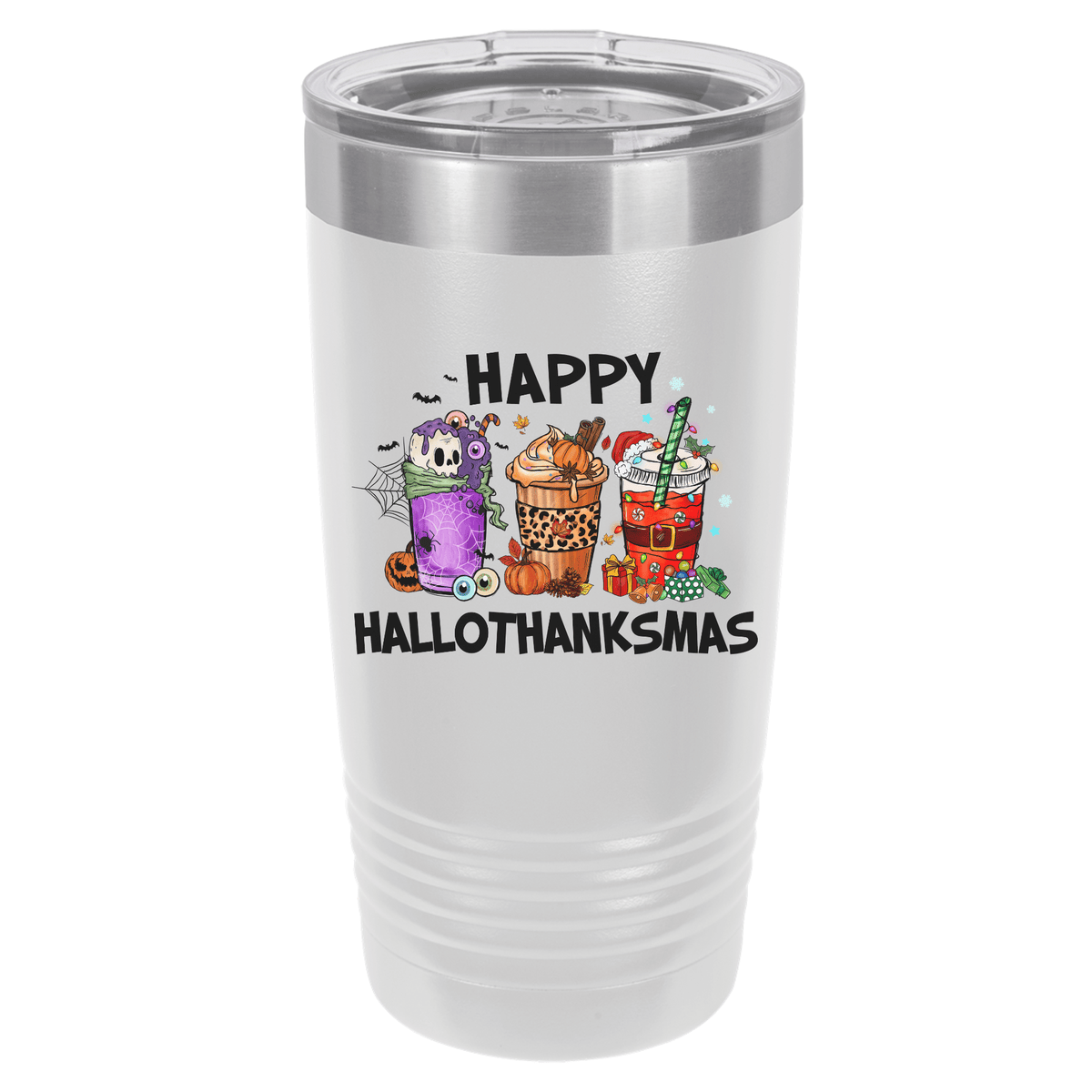 Happy Hallothanksmas | Polar Camel Tumbler