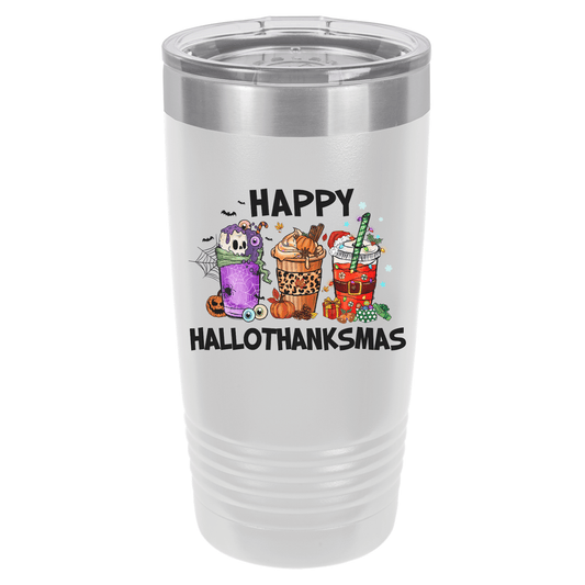 Happy Hallothanksmas | Polar Camel Tumbler