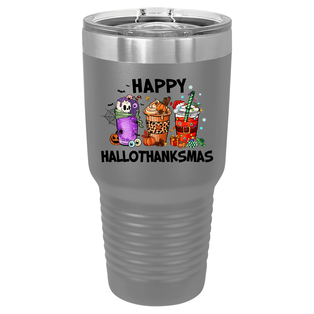 Happy Hallothanksmas | Polar Camel Tumbler