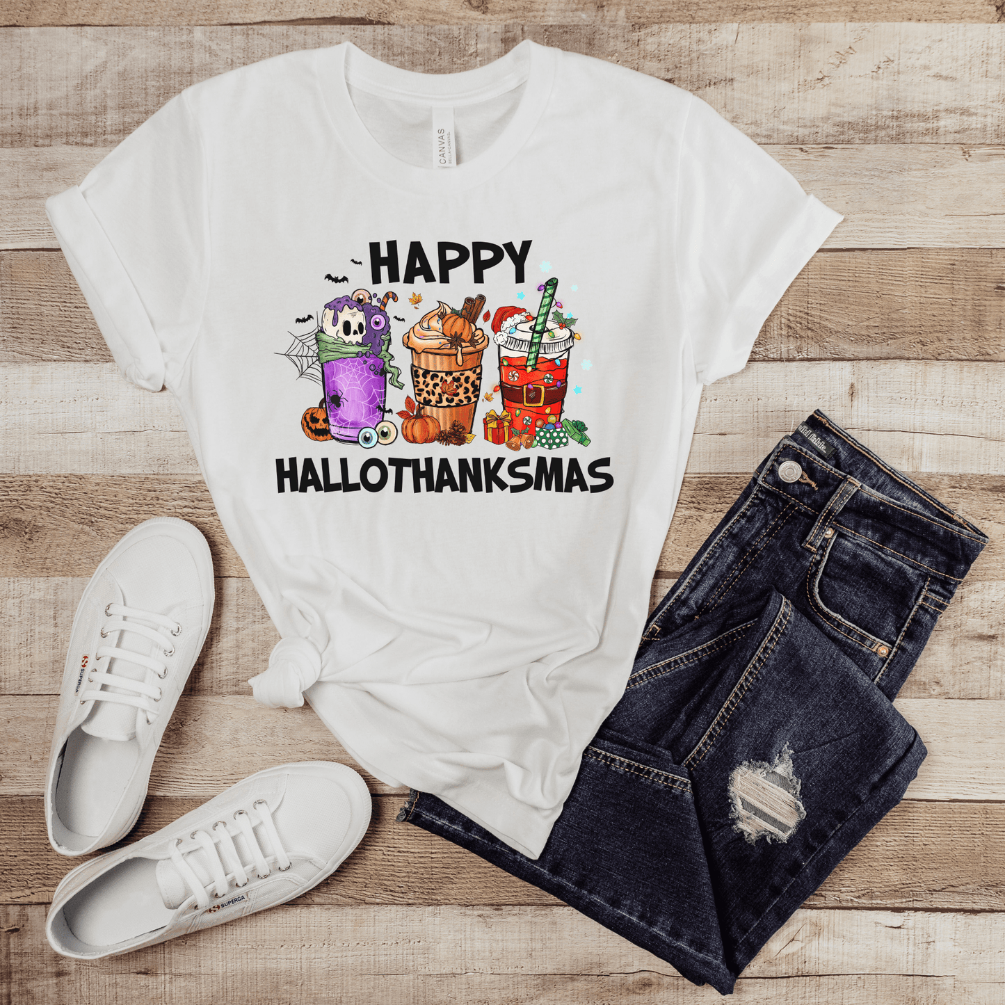 Happy Hallothanksmas T-Shirt