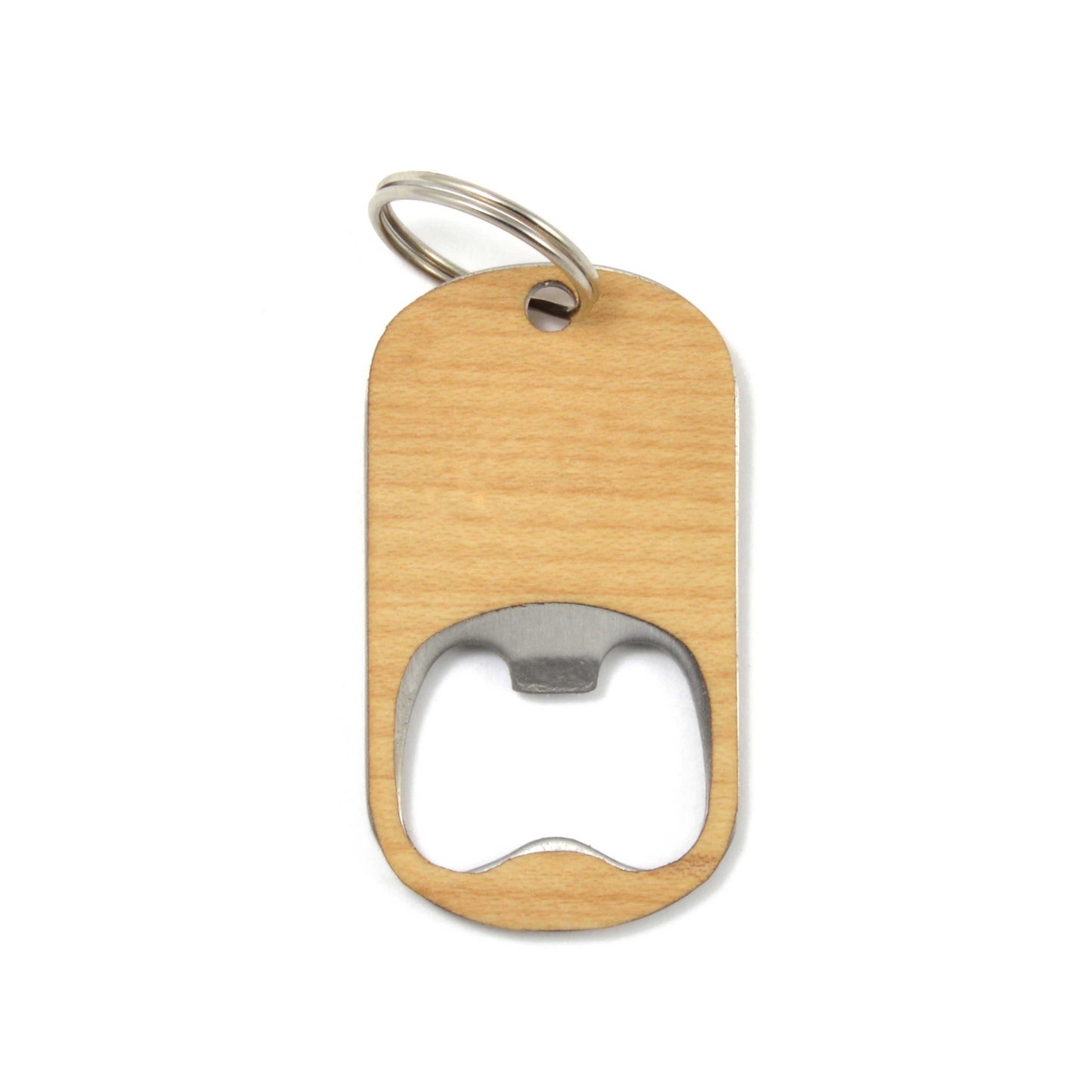 American Hardwoods Bottle Opener Keychain