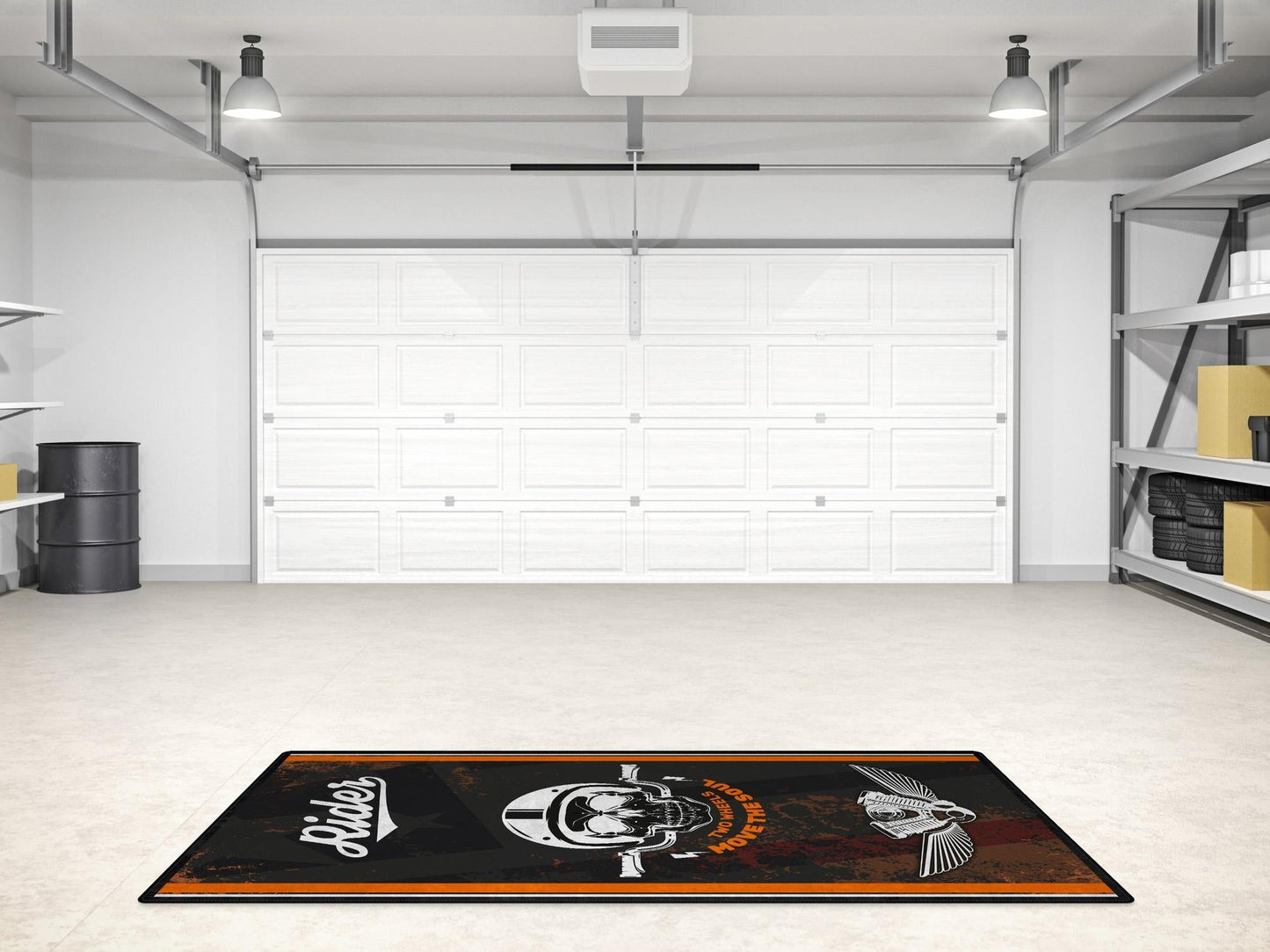 MPM Motorcycle Mat Design for Chopper, Cruiser, Touring, Sport Motorcycle "Move The Soul" - MM7501