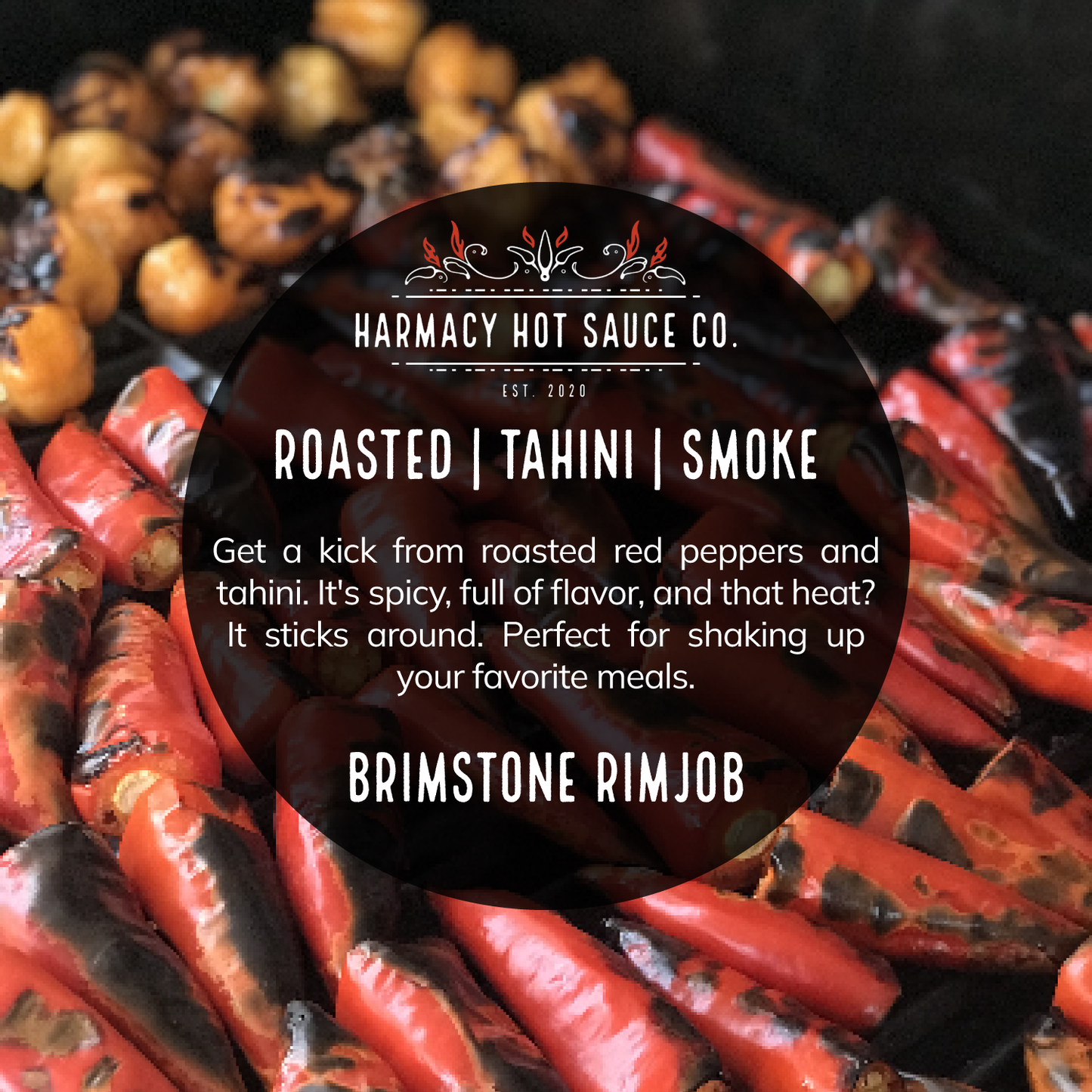 Brimstone - Tahini & Roasted Red Pepper Sauce (9oz)