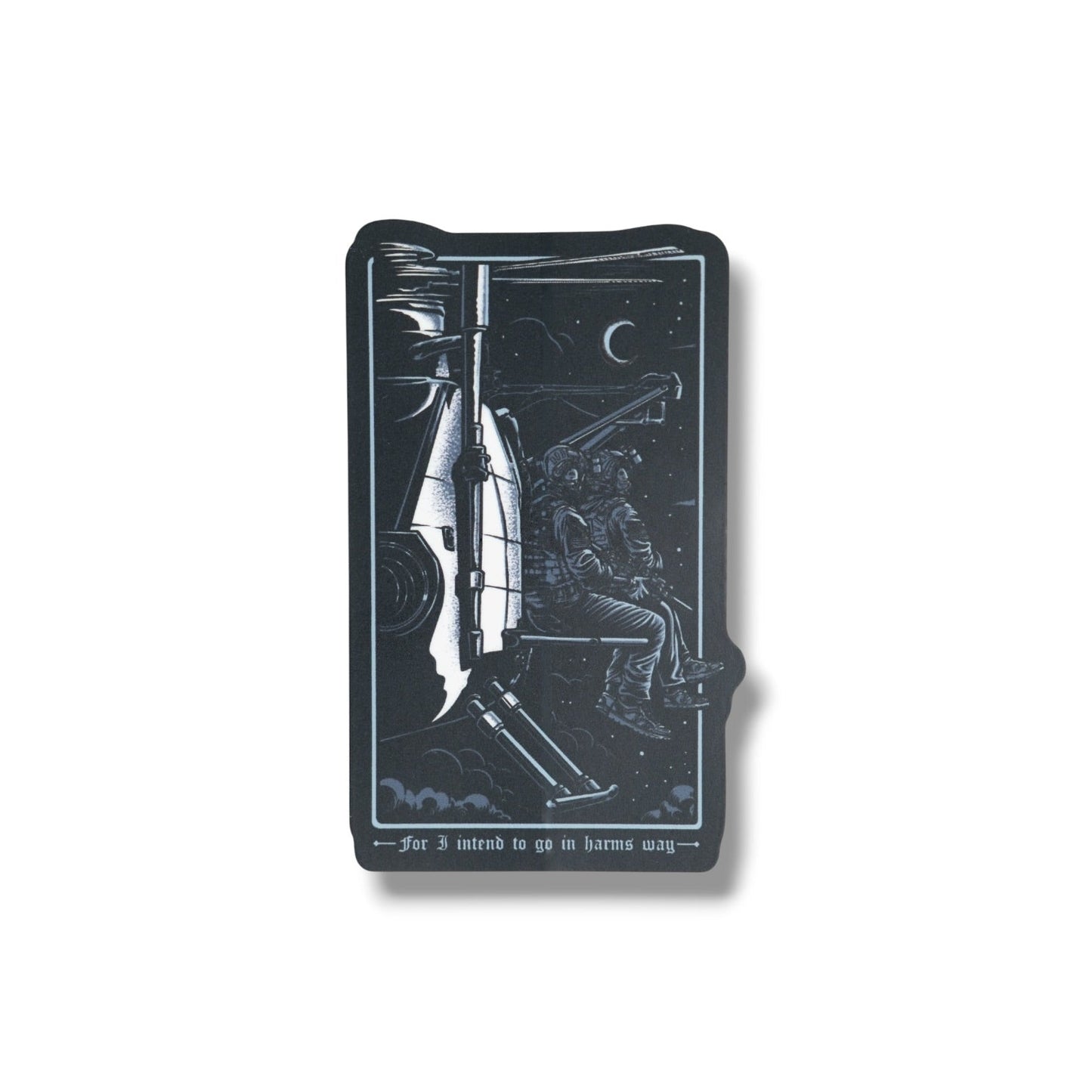 Harm's Way Sticker