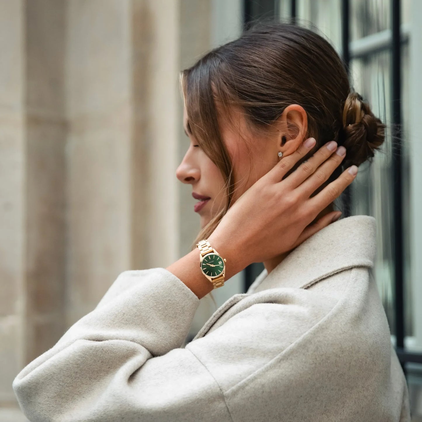 The Harper - Gold + Green