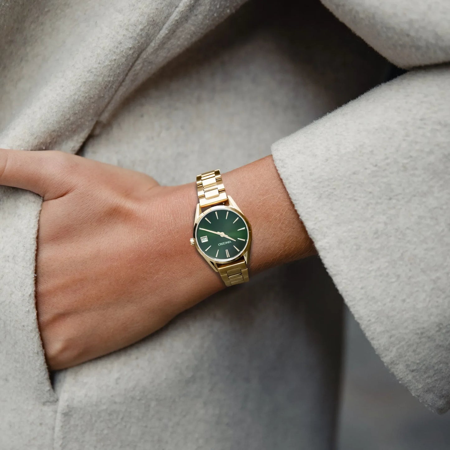 The Harper - Gold + Green