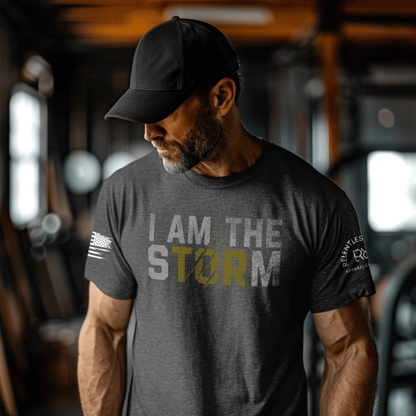 I Am The Storm® | Front | Premium Men's Tee
