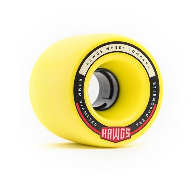 Hawgs Fatty Wheels 63mm 78a - Flat Banana (Set of 4)