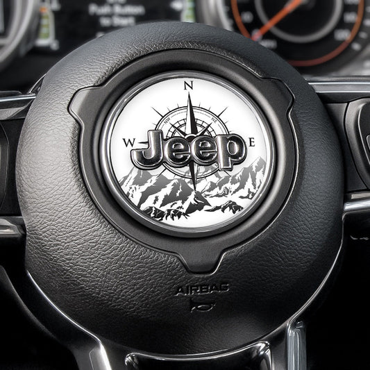 Head North Steering Wheel Decal