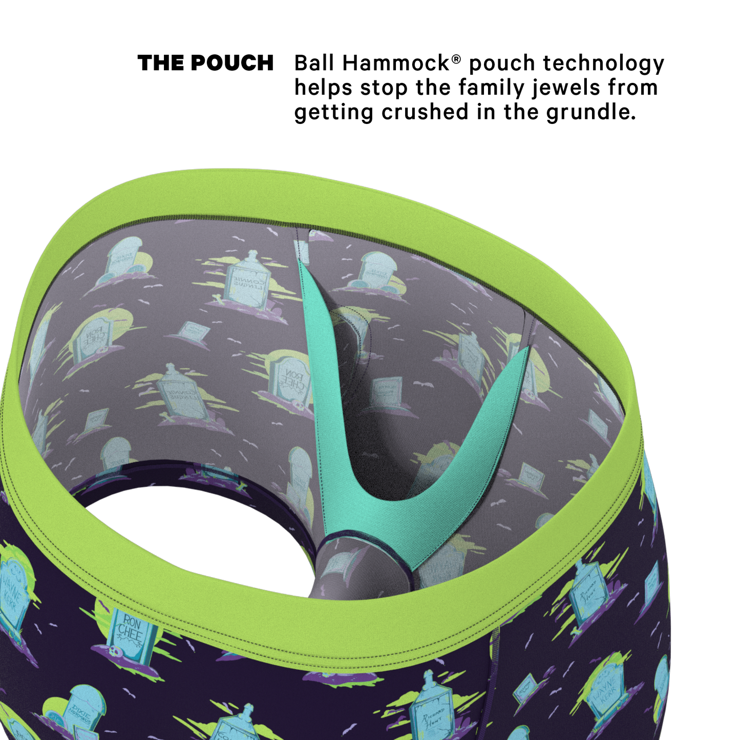 The Headstone | Tombstone Ball Hammock® Pouch Trunks Underwear