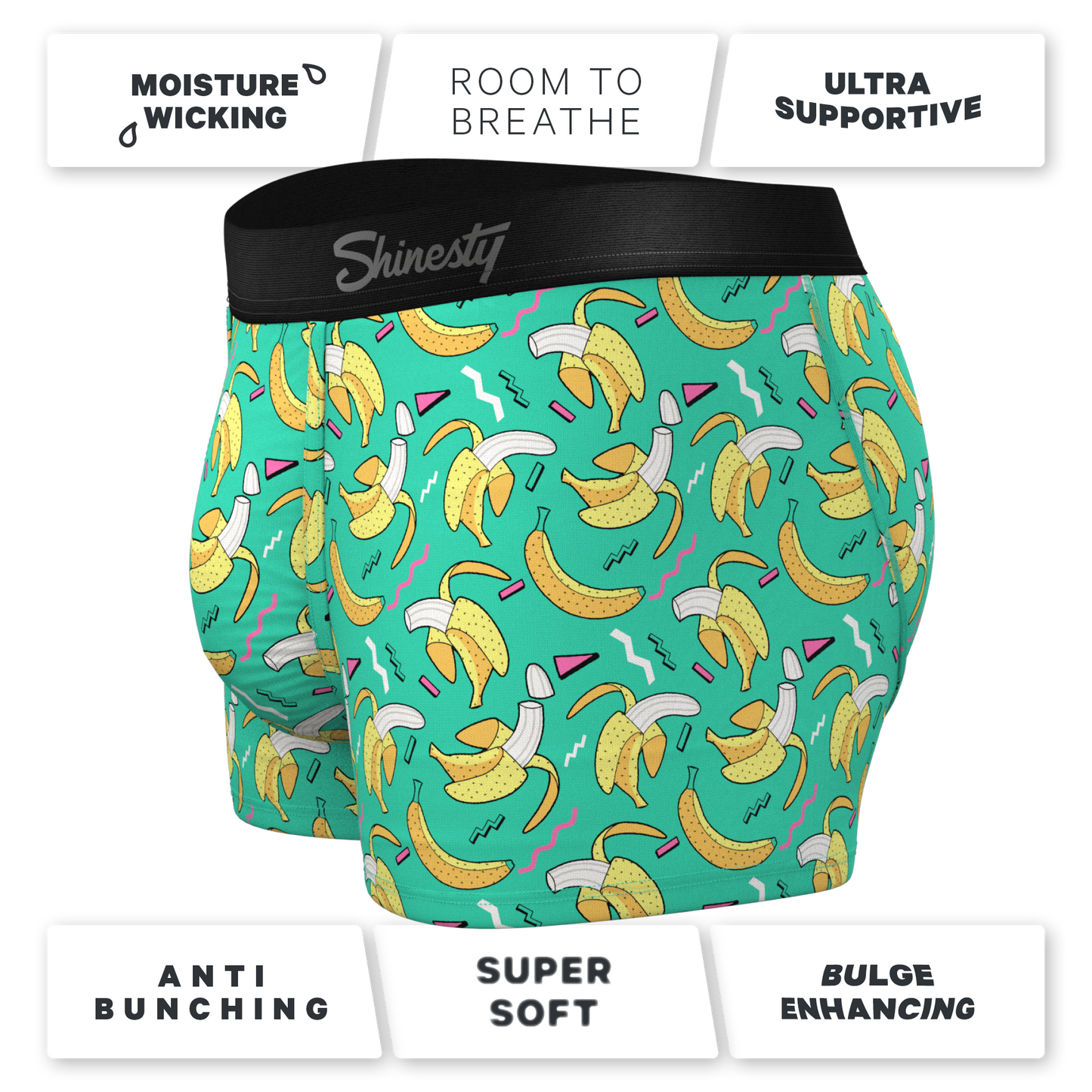 The Health Class | Retro Banana Ball Hammock® Pouch Trunk Underwear