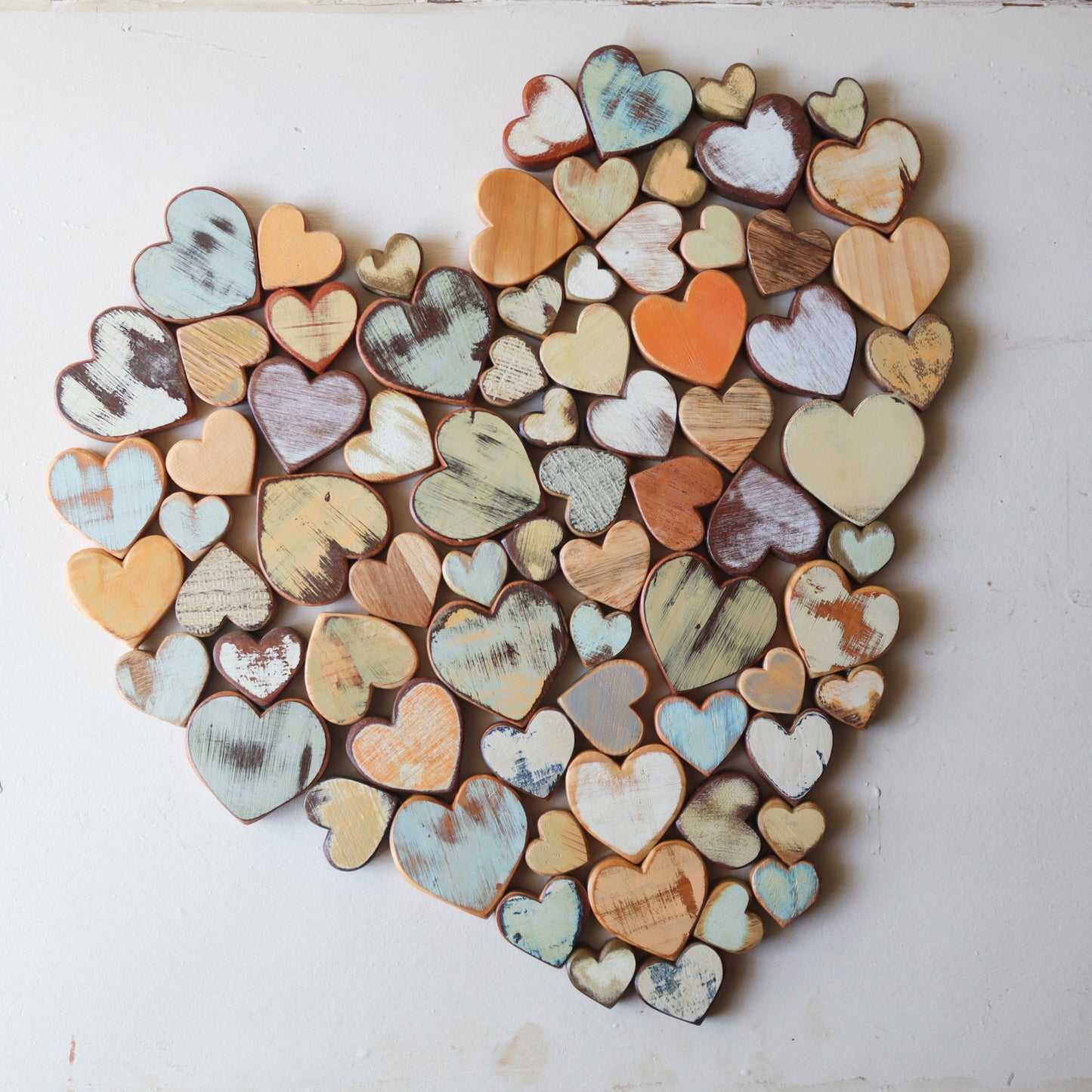 Heart of Hearts Wood Art