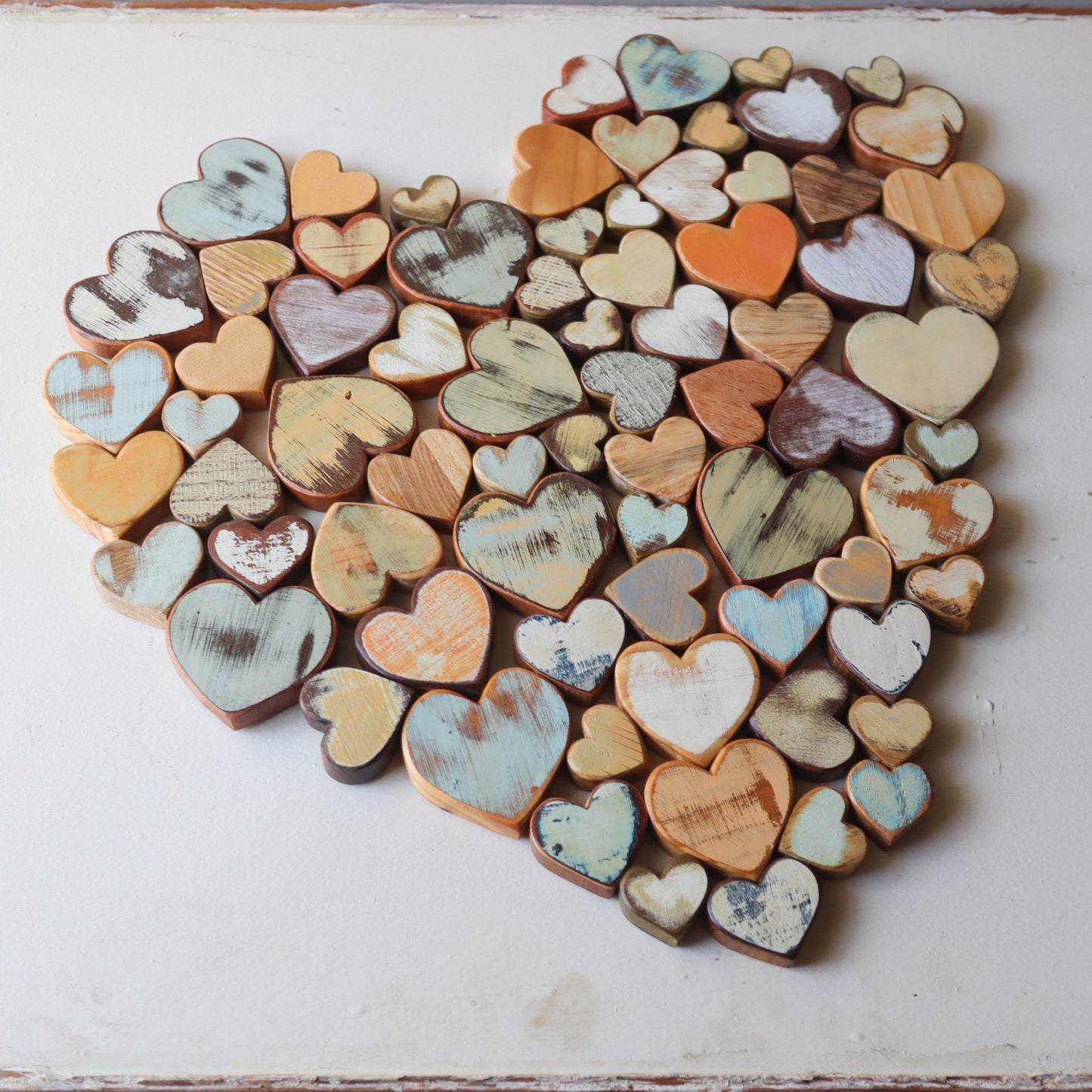 Heart of Hearts Wood Art