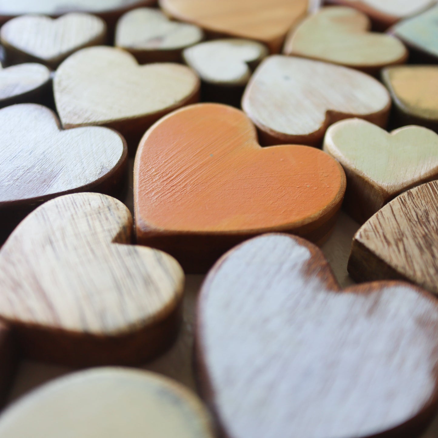 Heart of Hearts Wood Art