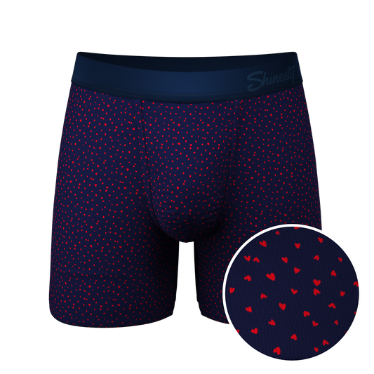 The Heartthrob | Tiny Hearts Valentines Day Ball Hammock® Pouch Underwear