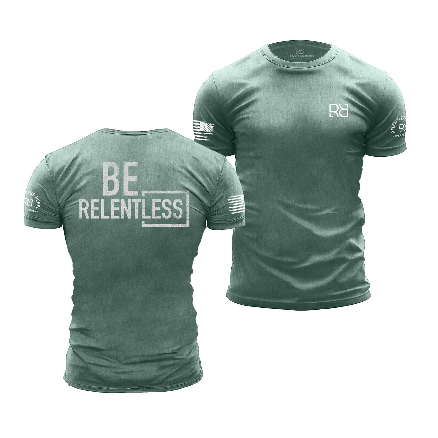Be Relentless | Blue | W | Premium Men's Tee
