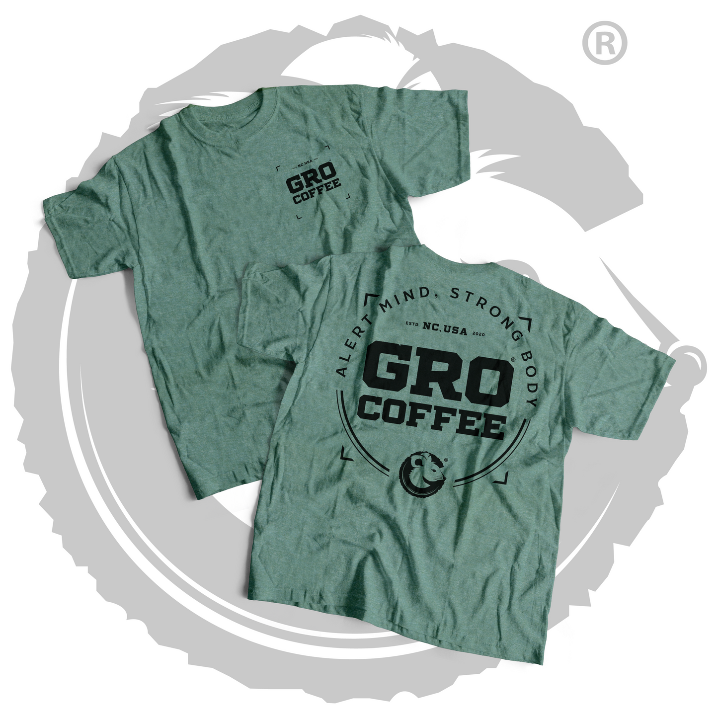 GRO Coffee Classic Logo Tee