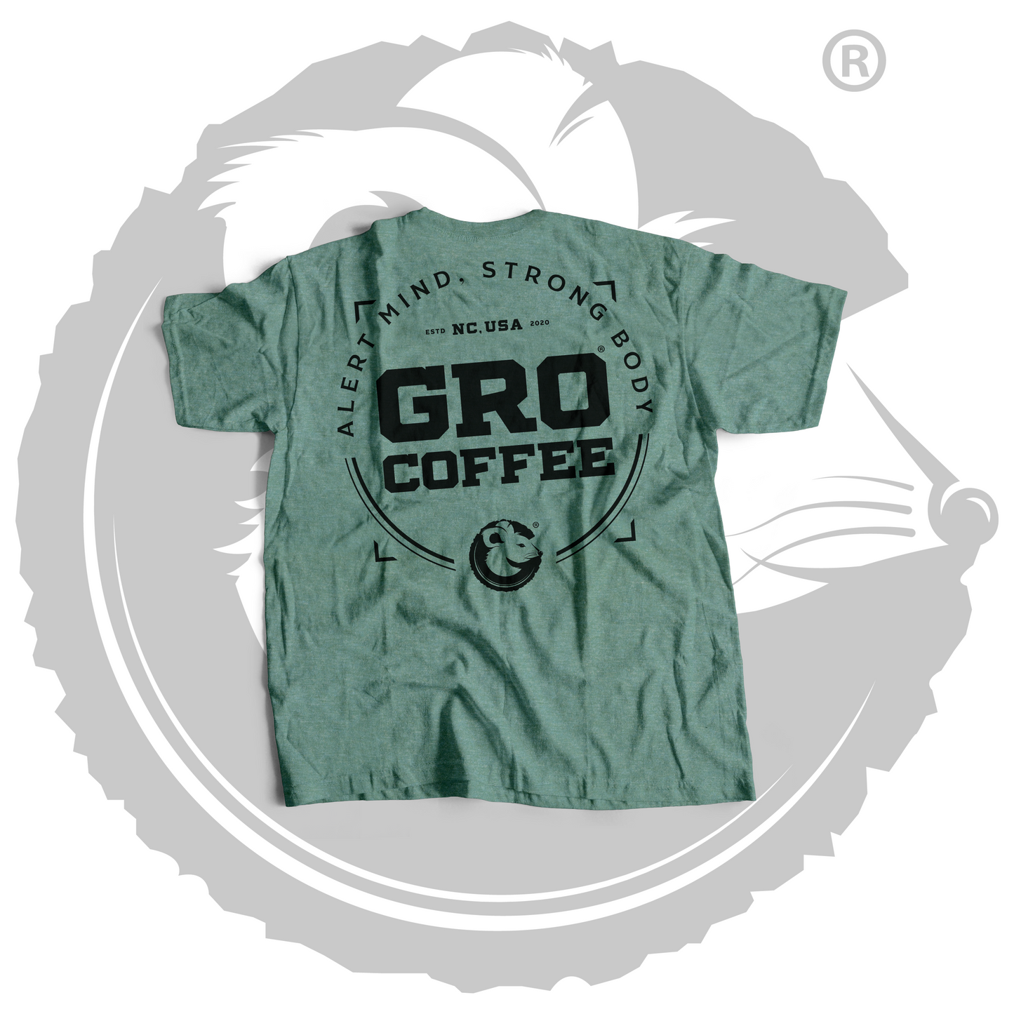 GRO Coffee Classic Logo Tee