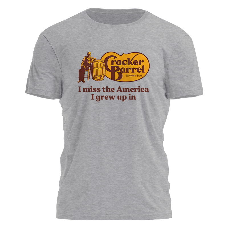 Cracker Barrel - America I Grew Up In Tee - 4091