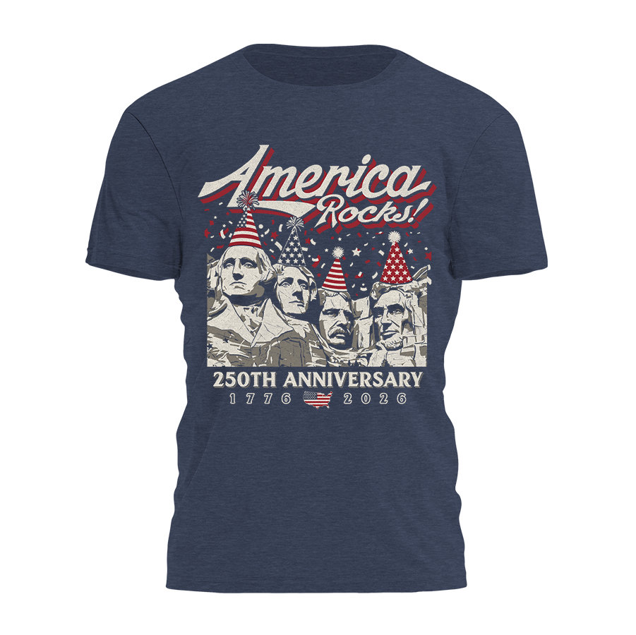America Rocks 250th - Close Up Tee - 4659