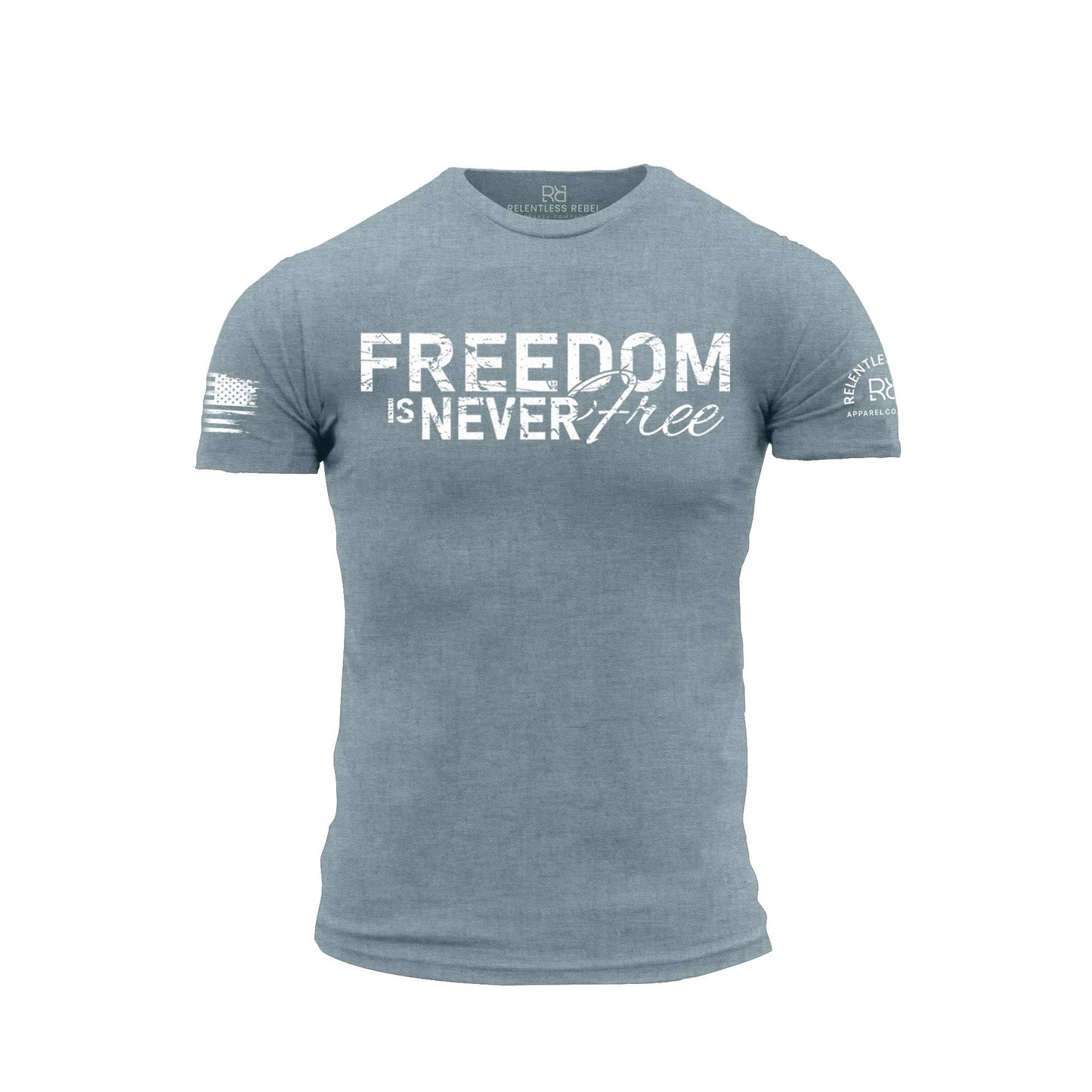 Freedom Is Never Free | Front | Premium Men's Tee