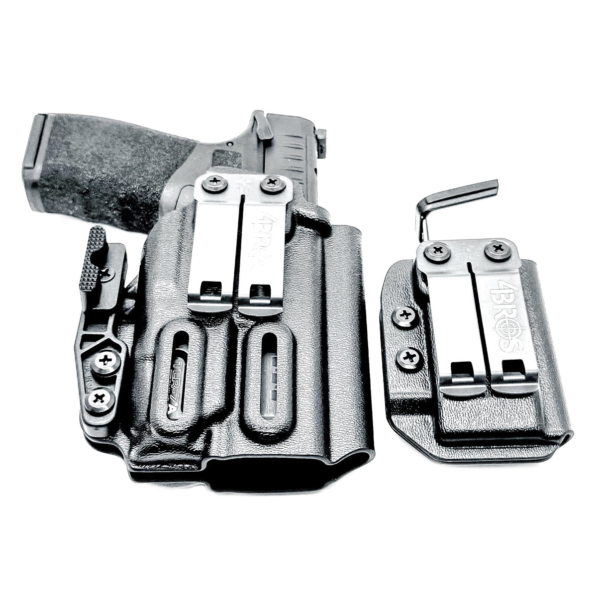 Springfield Hellcat Pro & TLR-7 X/A IWB Holster with Magazine Carrier Combo