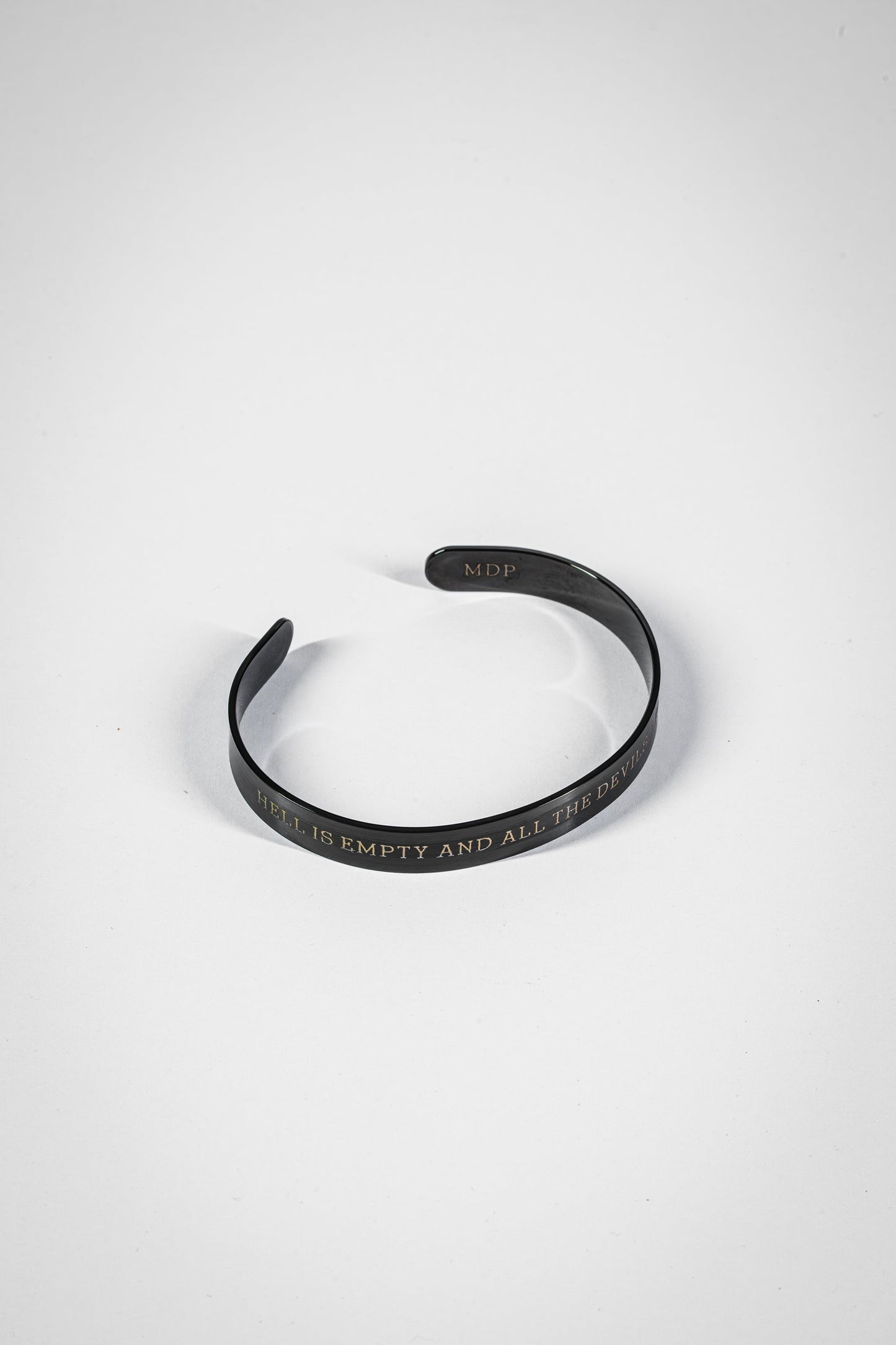 Hell is Empty Stainless Steel Cuff