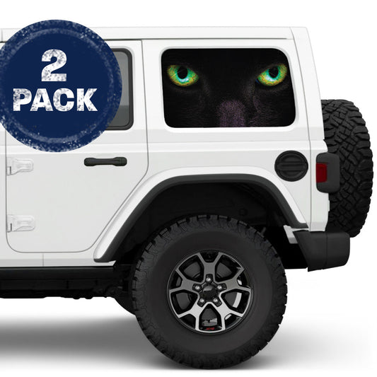 Here Kitty Kitty Side Windows Printed Vinyl Decal