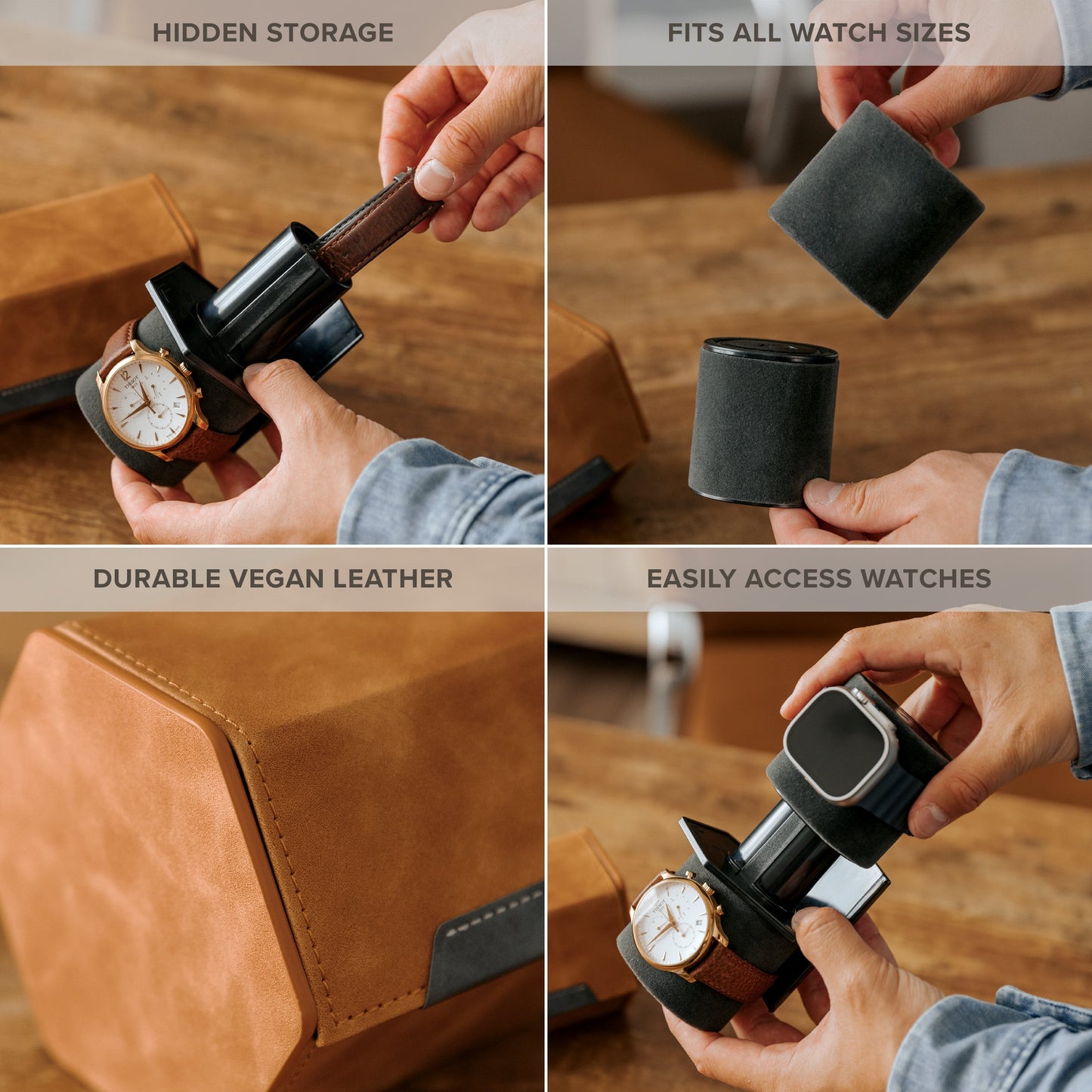 HEX Travel Watch Roll - 2 Slot