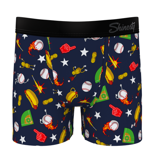 The Hey Batter Batter | Baseball Boy's Boxer Briefs