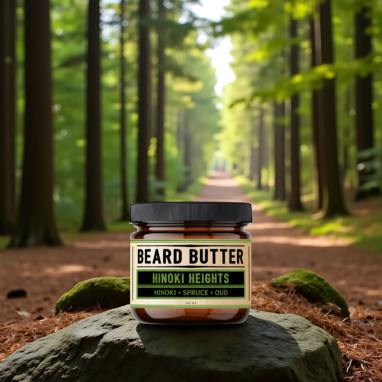 Hinoki Heights Beard Butter - Hinoki, Spruce, Oud