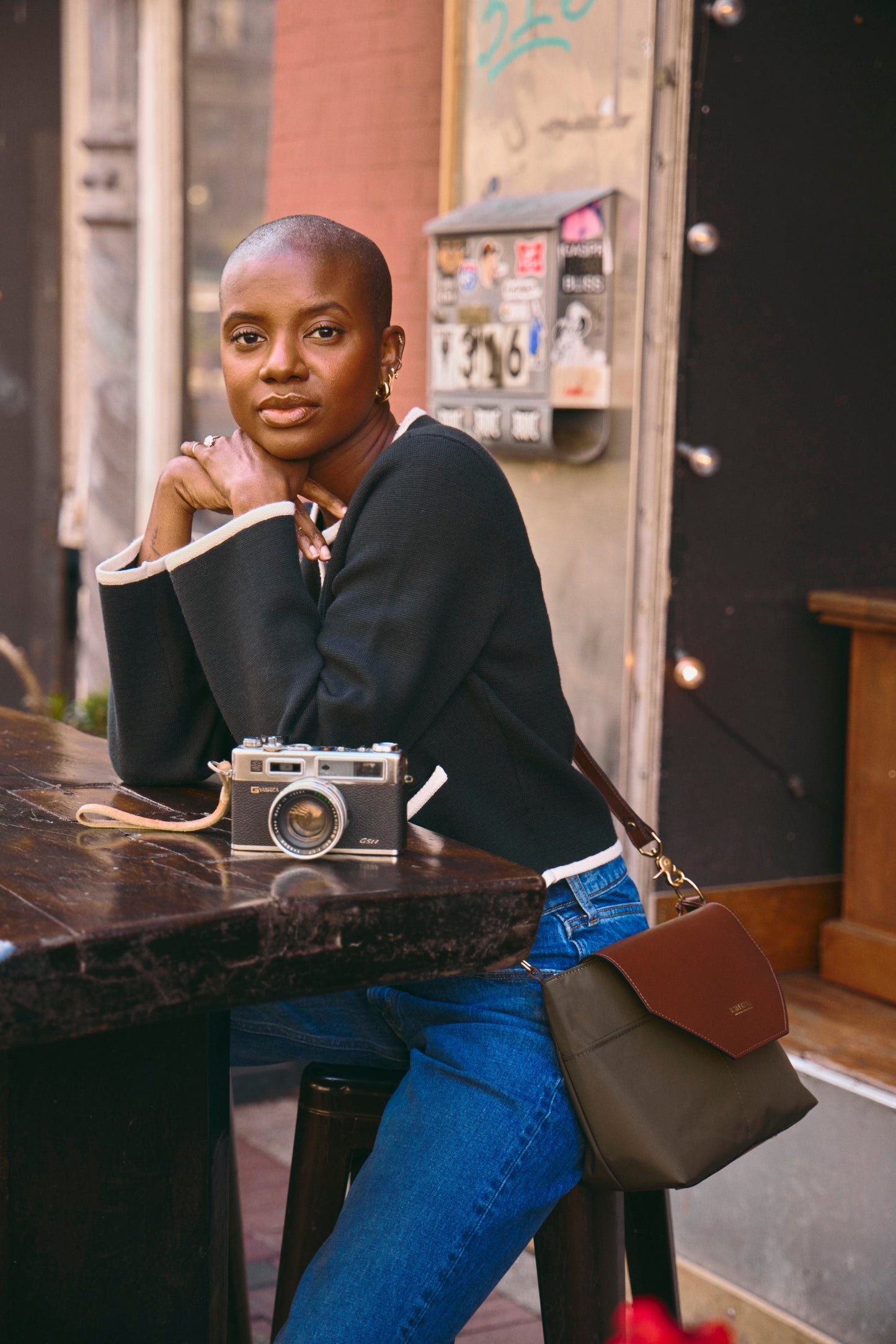 Hobby | Fatigue Nylon + Brown Leather