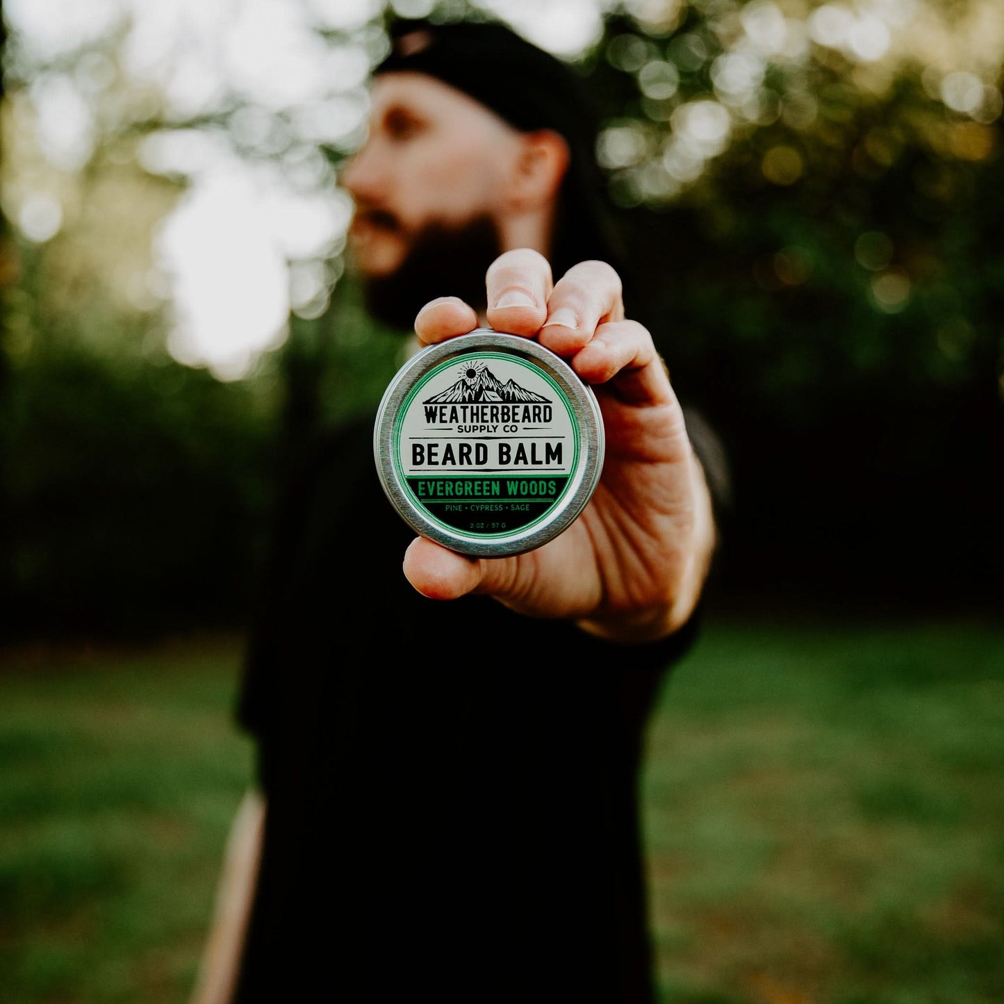 Evergreen Woods Beard Balm - Pine, Cypress, Sage