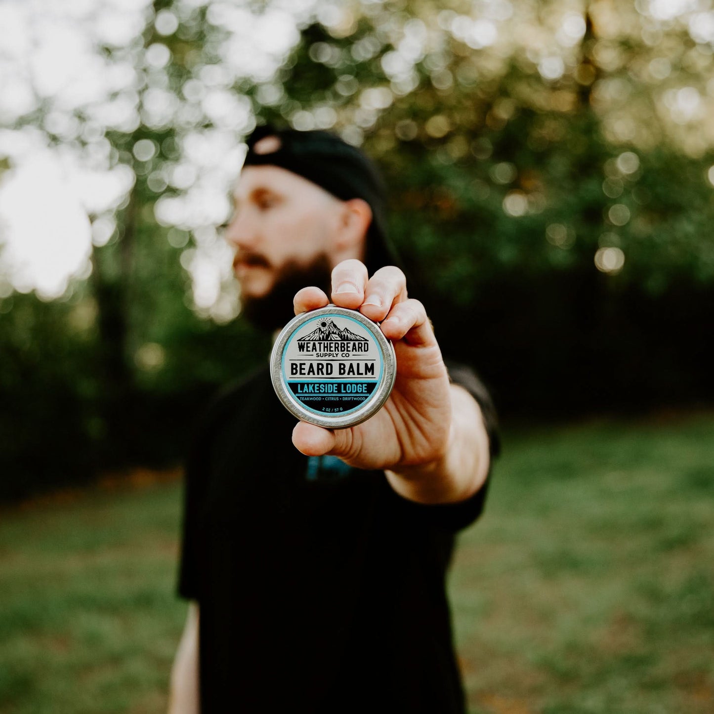 Lakeside Lodge Beard Balm - Teakwood, Citrus, Driftwood