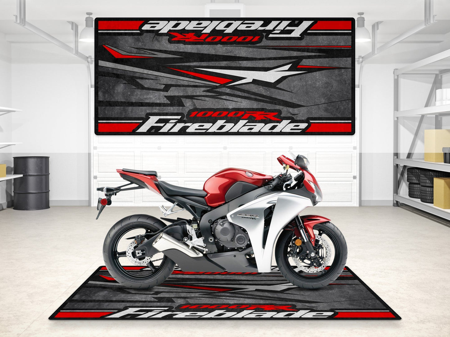 MPM Motorcycle Mat for Honda CBR1000RR Fireblade - MM7243